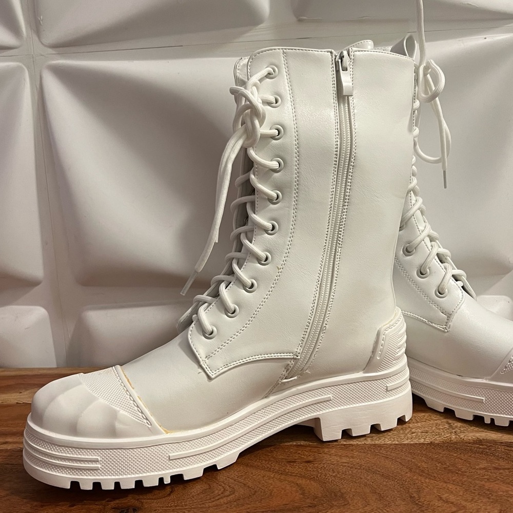New combat boots